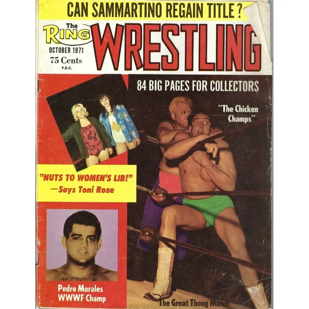 The Ring Wrestling 10/1971-Fred Blassie Thong match